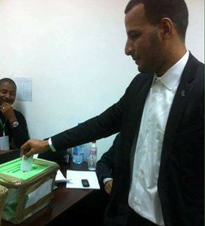 رئيس المكتب التنفيذي الجديد للطلاب الموريتانيين في تونس إبراهيم ولد سيدي المختار 