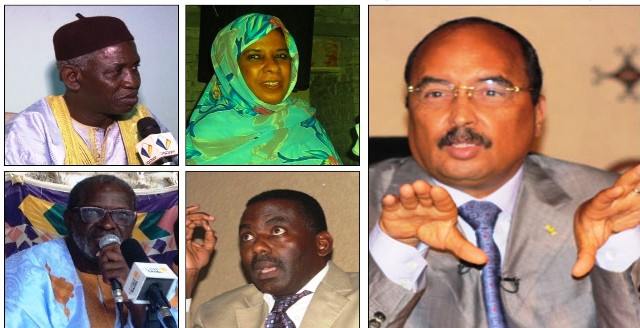 متسابقو الرئاسة في موريتانيا 