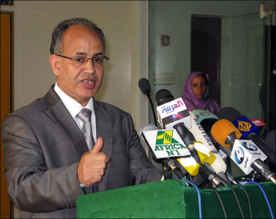 الوزير الأول الموريتاني مولاي ولد محمد الأغظف