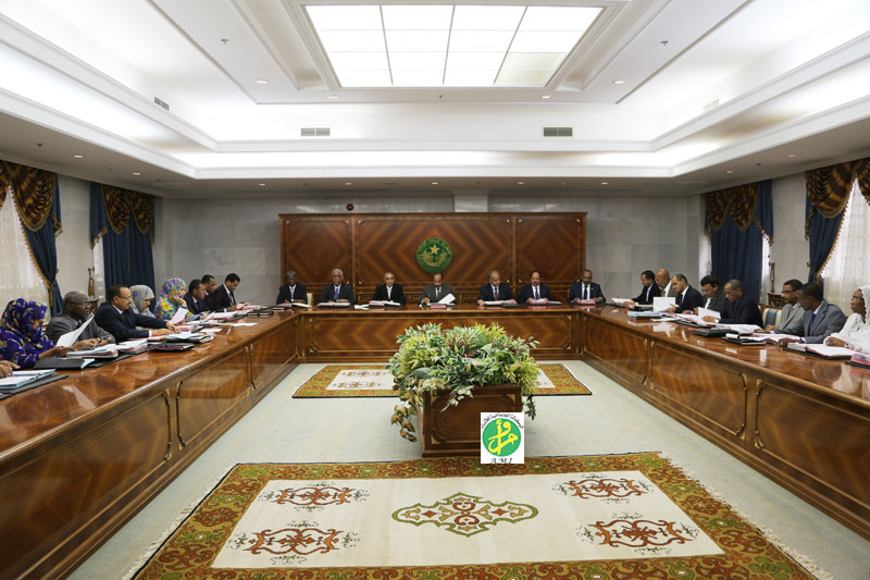 مجلس الوزراء خلال اجتماعه اليوم (الوكالة الرسمية)